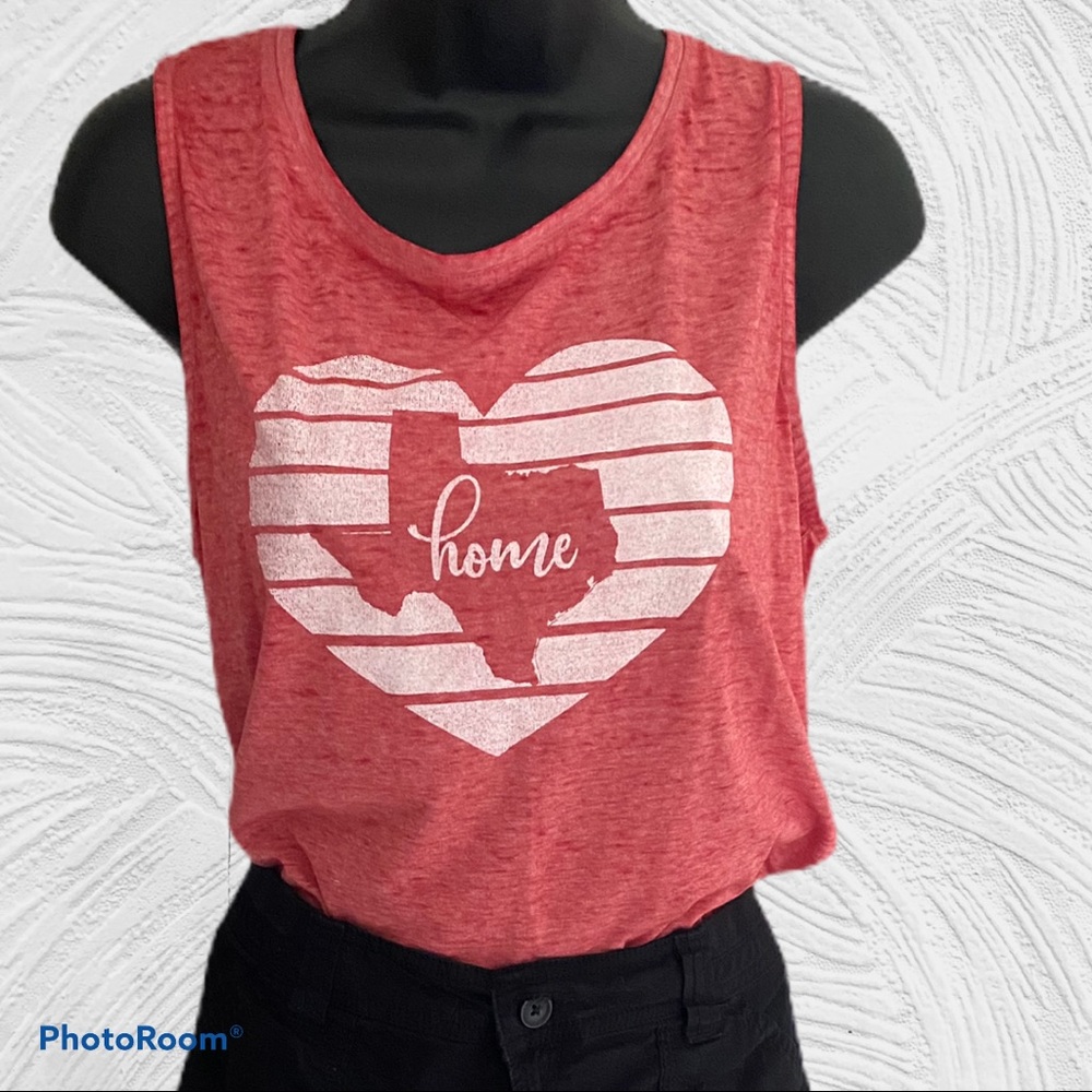 Texas sleeveless tee